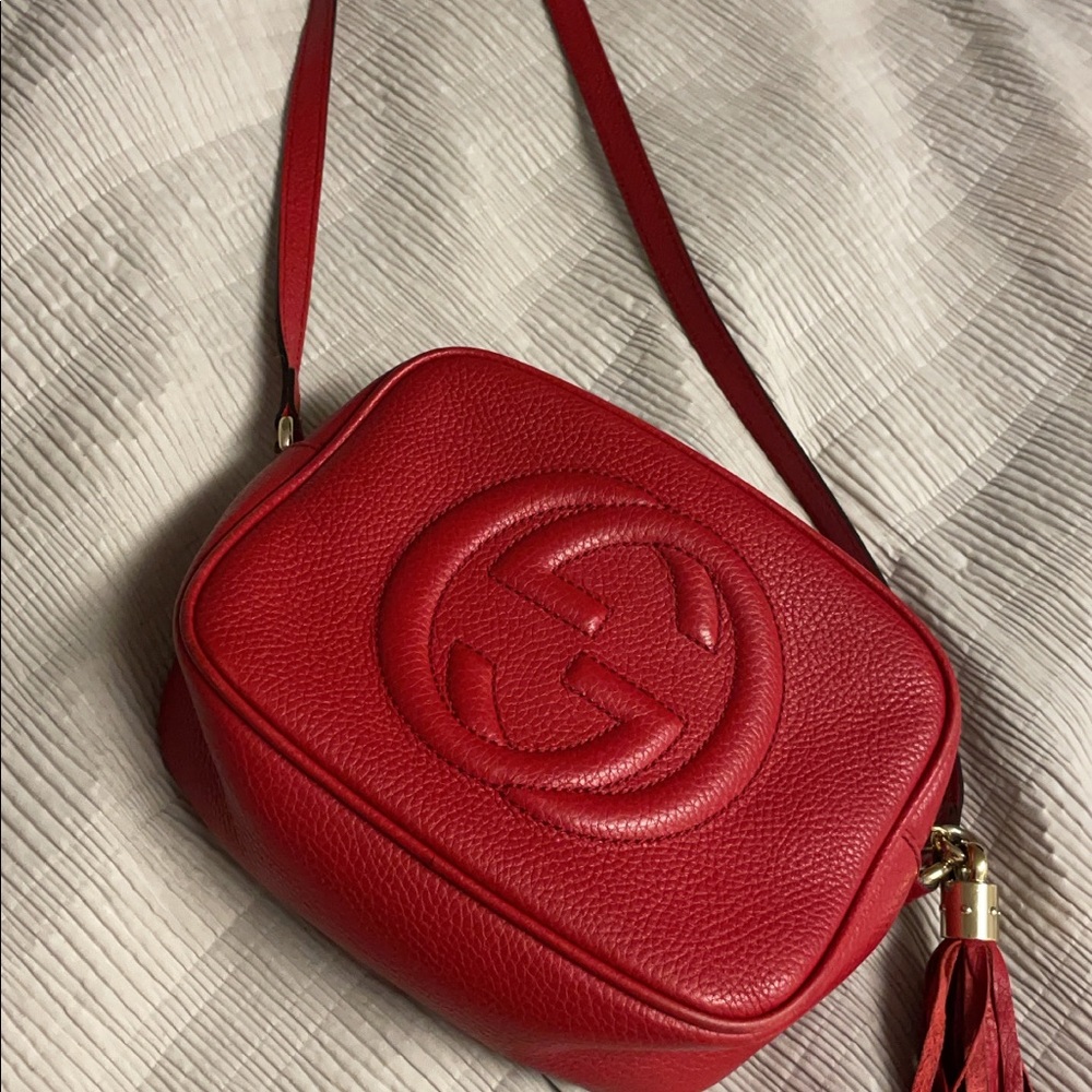 Gucci Soho Small Leather Disco Bag